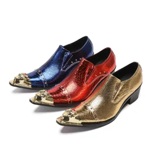 2024 new heightening leather shoes men's formal wear business cowhide high heels wedding groom shoes casual men's shoes large size shoes