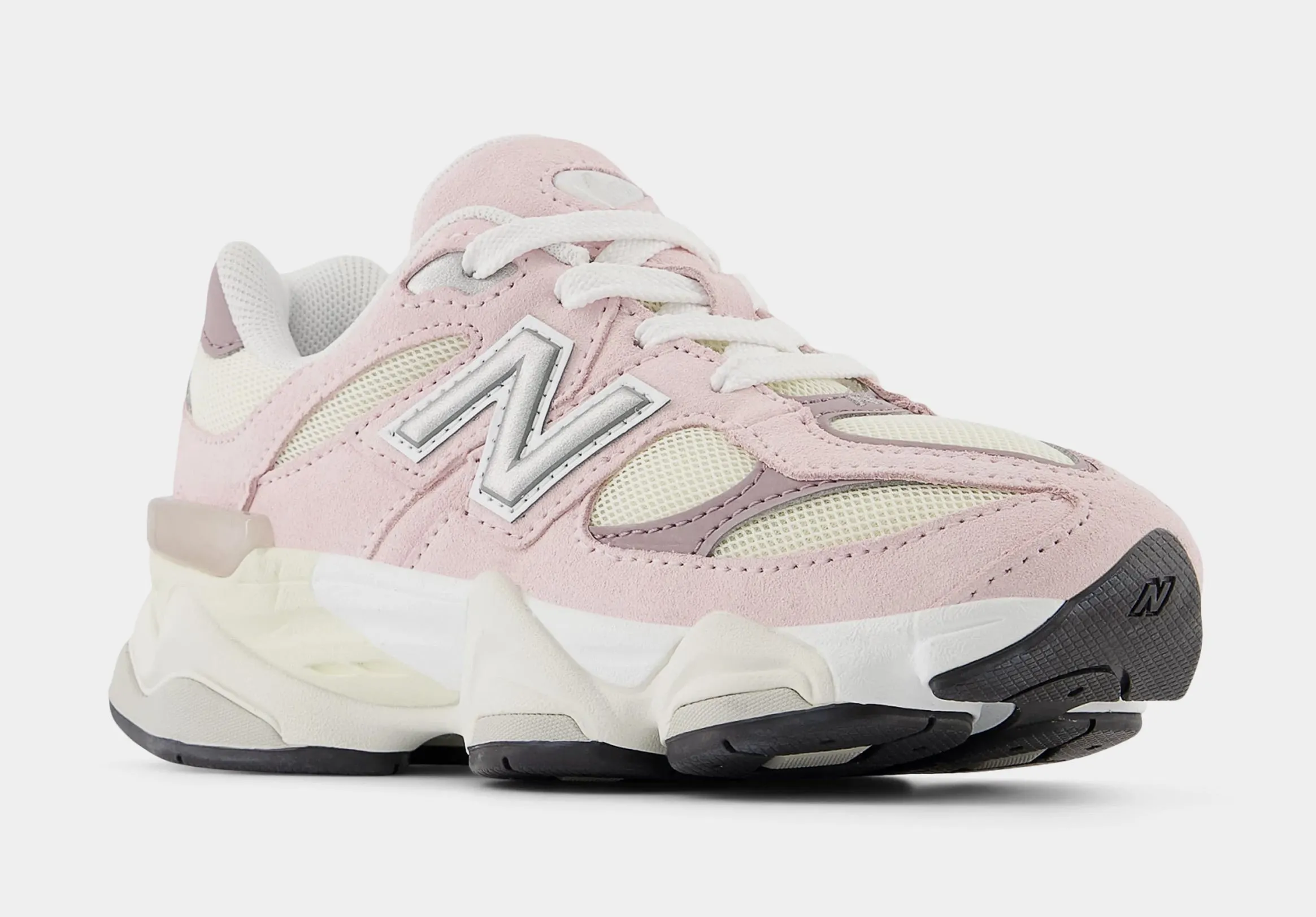 9060 Preschool Running Shoes (Pink/Yellow/White)