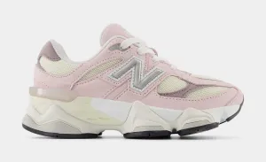 9060 Preschool Running Shoes (Pink/Yellow/White)