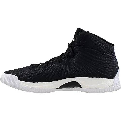 adidas Crazy Explosive 2017 NBA/NCAA Shoe - Men's Basketball 11 Core Black/Silver Metallic/White
