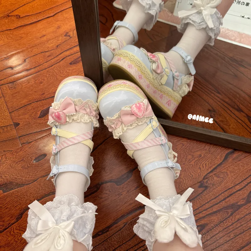Aimee~Sweet Lolita Shoes High Platform Lolita Shoes