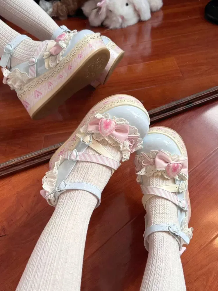 Aimee~Sweet Lolita Shoes High Platform Lolita Shoes