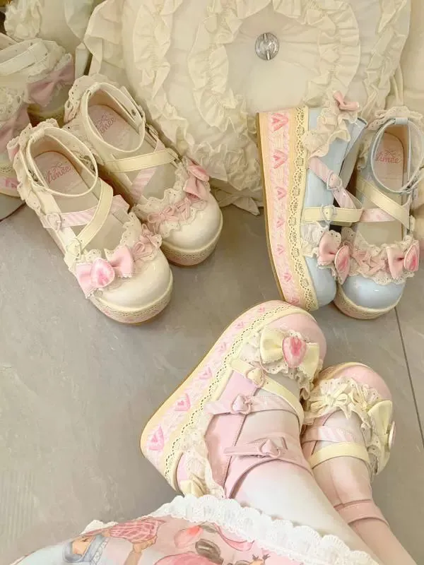 Aimee~Sweet Lolita Shoes High Platform Lolita Shoes