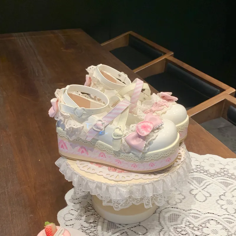 Aimee~Sweet Lolita Shoes High Platform Lolita Shoes