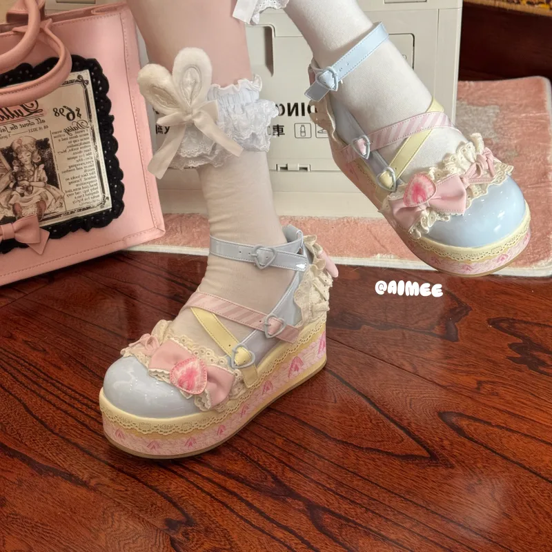Aimee~Sweet Lolita Shoes High Platform Lolita Shoes