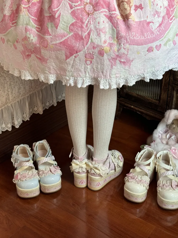 Aimee~Sweet Lolita Shoes High Platform Lolita Shoes