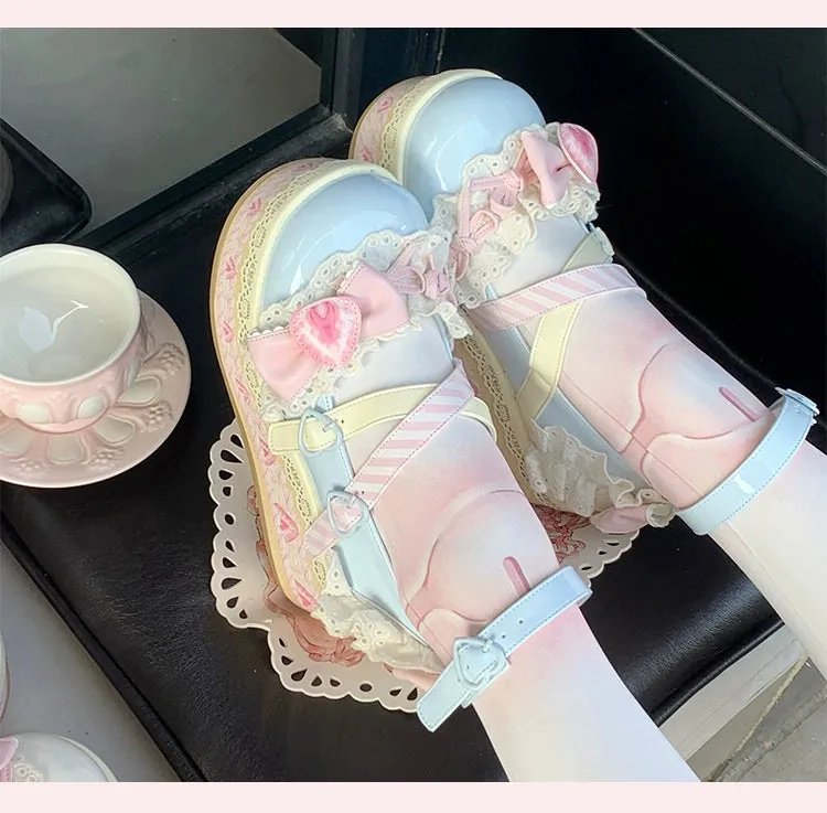 Aimee~Sweet Lolita Shoes High Platform Lolita Shoes