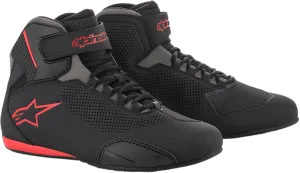 ALPINESTARS Sektor Vented Shoes - Black/Gray/Red - US 8 25156181318