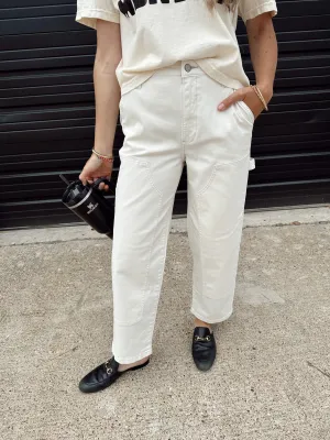 Ashton Straight Leg Carpenter Ankle Pants