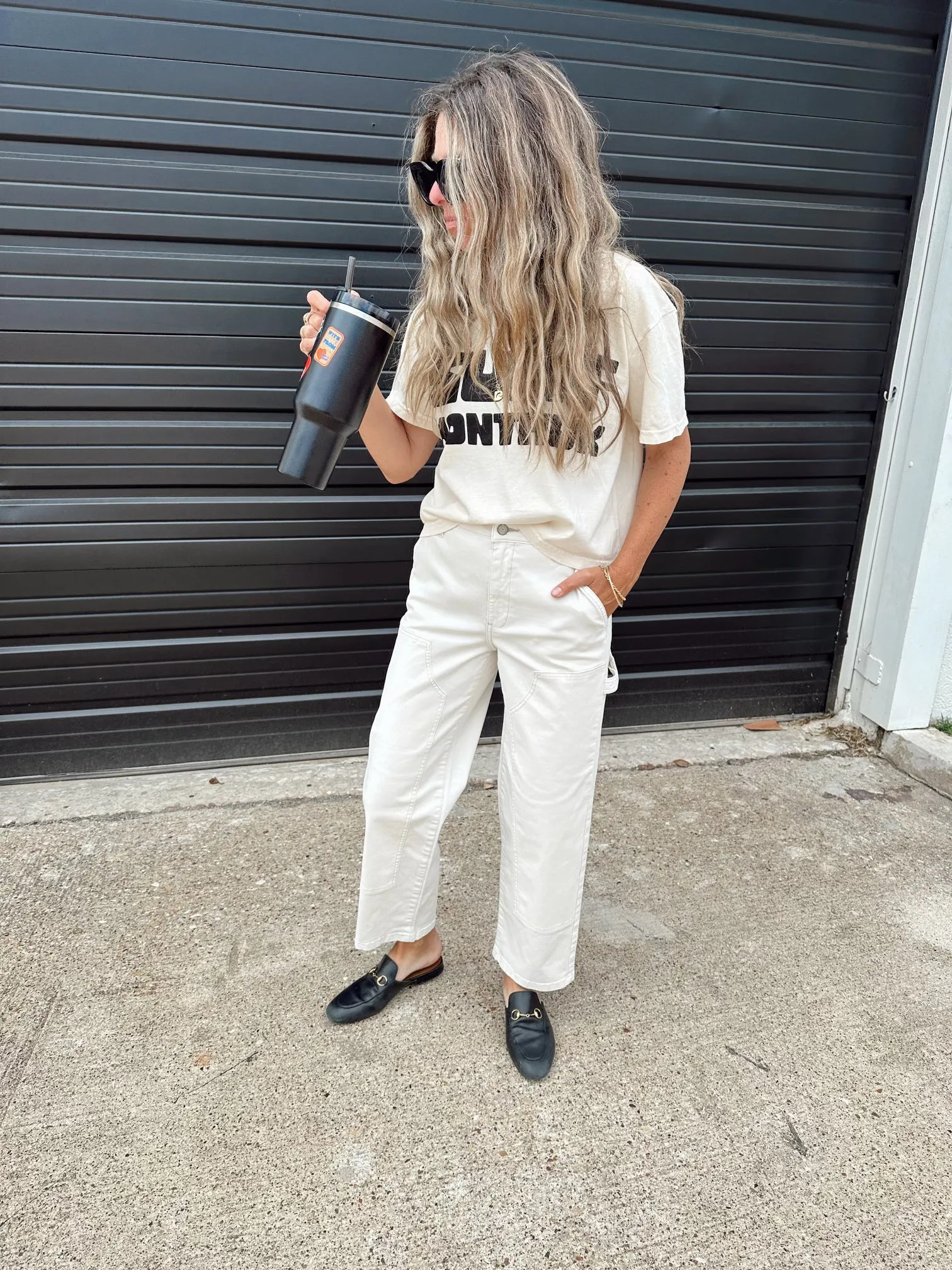 Ashton Straight Leg Carpenter Ankle Pants