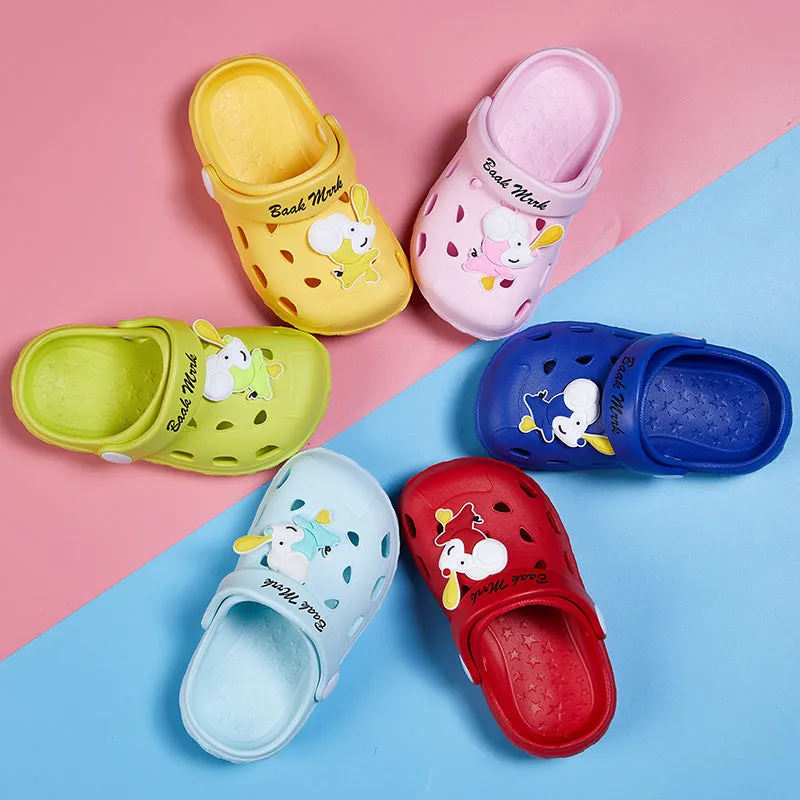 Baby Soft Bottom Baotou Sandals And Slippers For Men And Women
