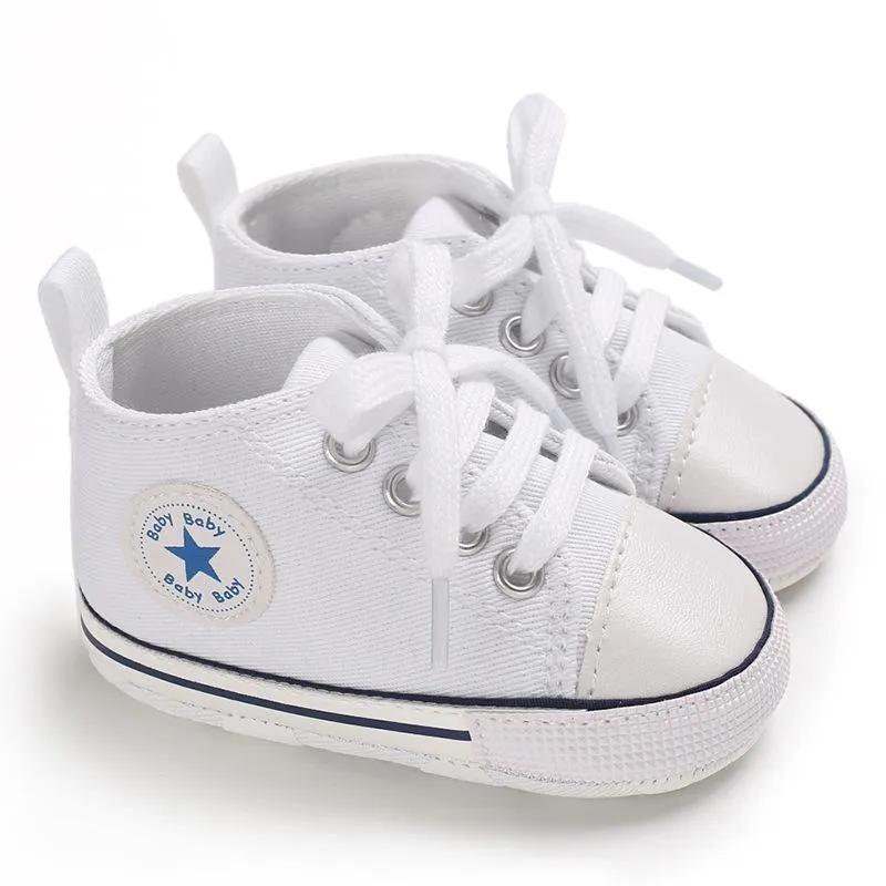 Baby/Toddler 's Orange Dotted Canvas Shoes Children's clothing wholesale