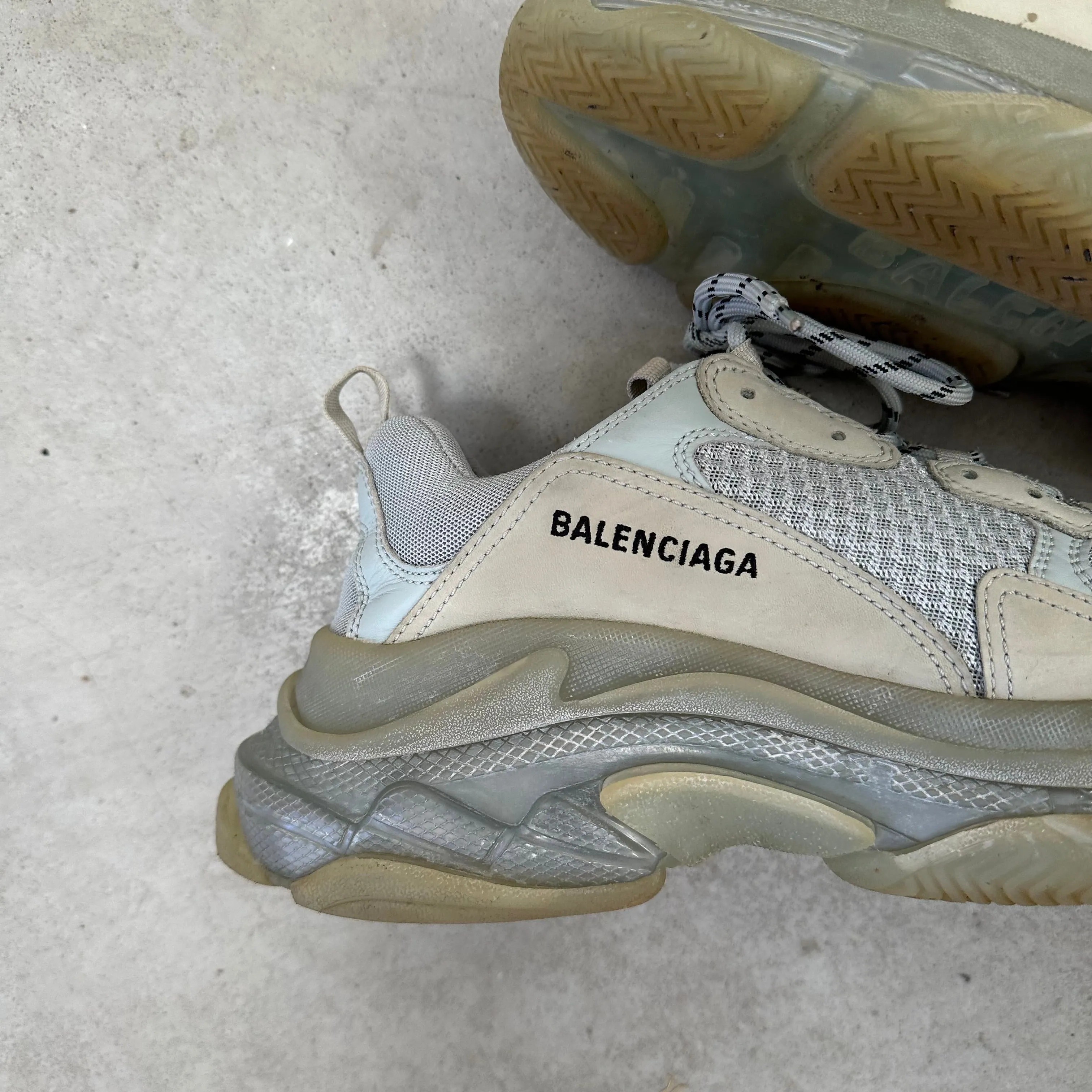 Balenciaga Triple S Transparent (Size 43/ US10)