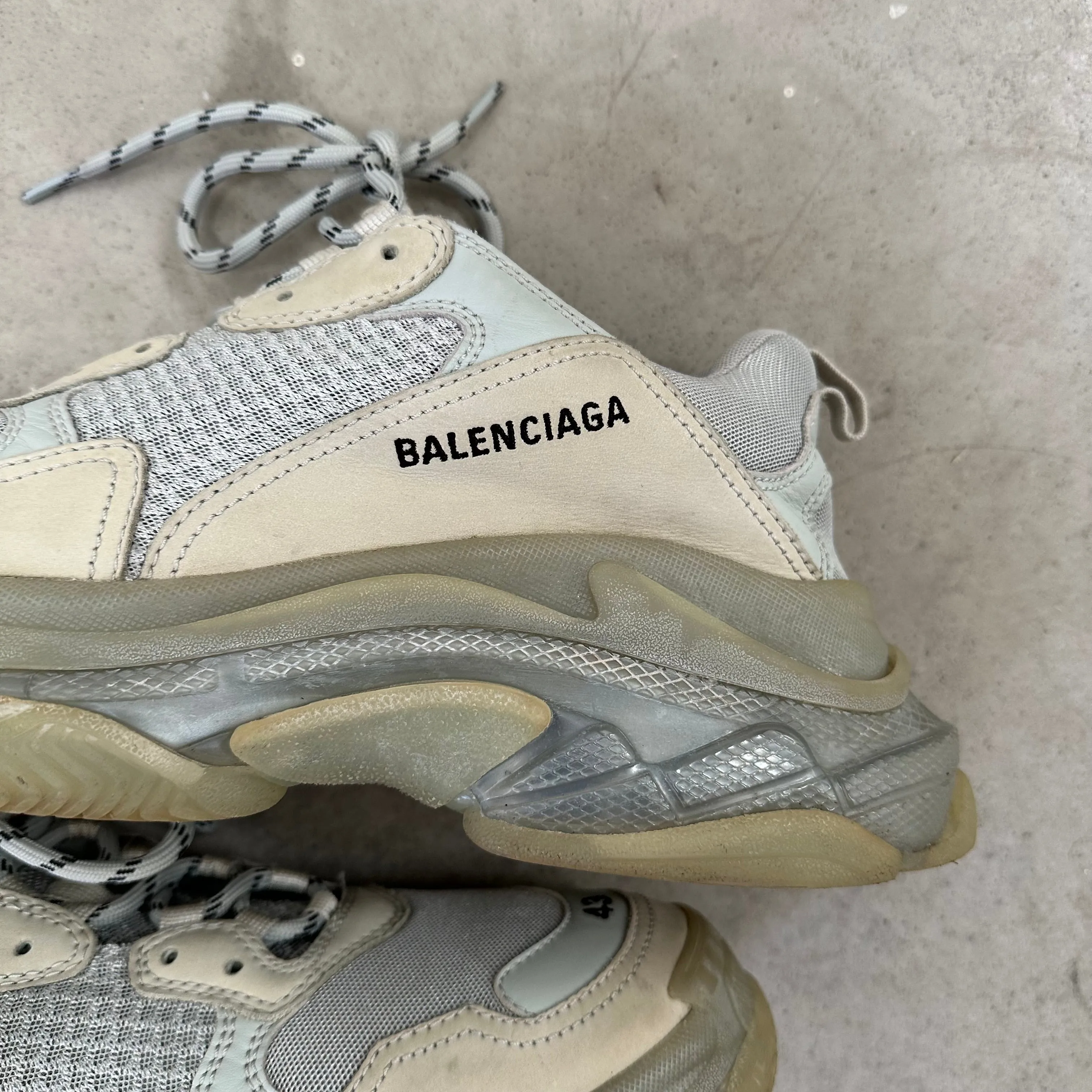 Balenciaga Triple S Transparent (Size 43/ US10)