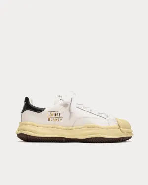 Blakey Vintage-Like OG Sole Leather White Low Top Sneakers