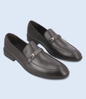 BM6743-COFFEE-Men Slip on
