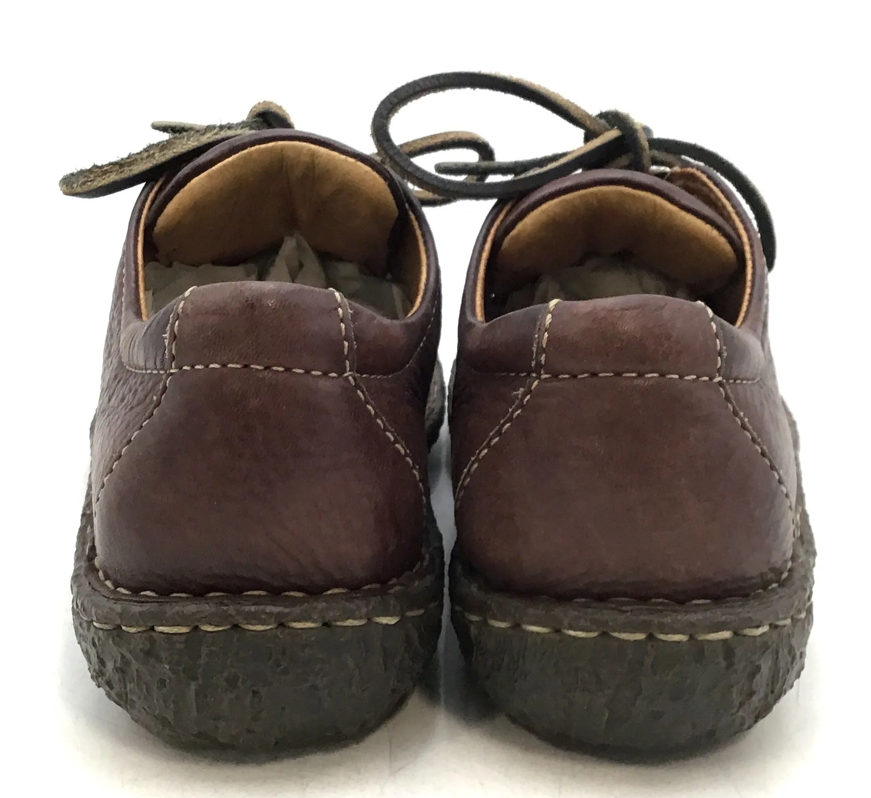 Born Women's Brown Leather Casual Shoes - Size 8