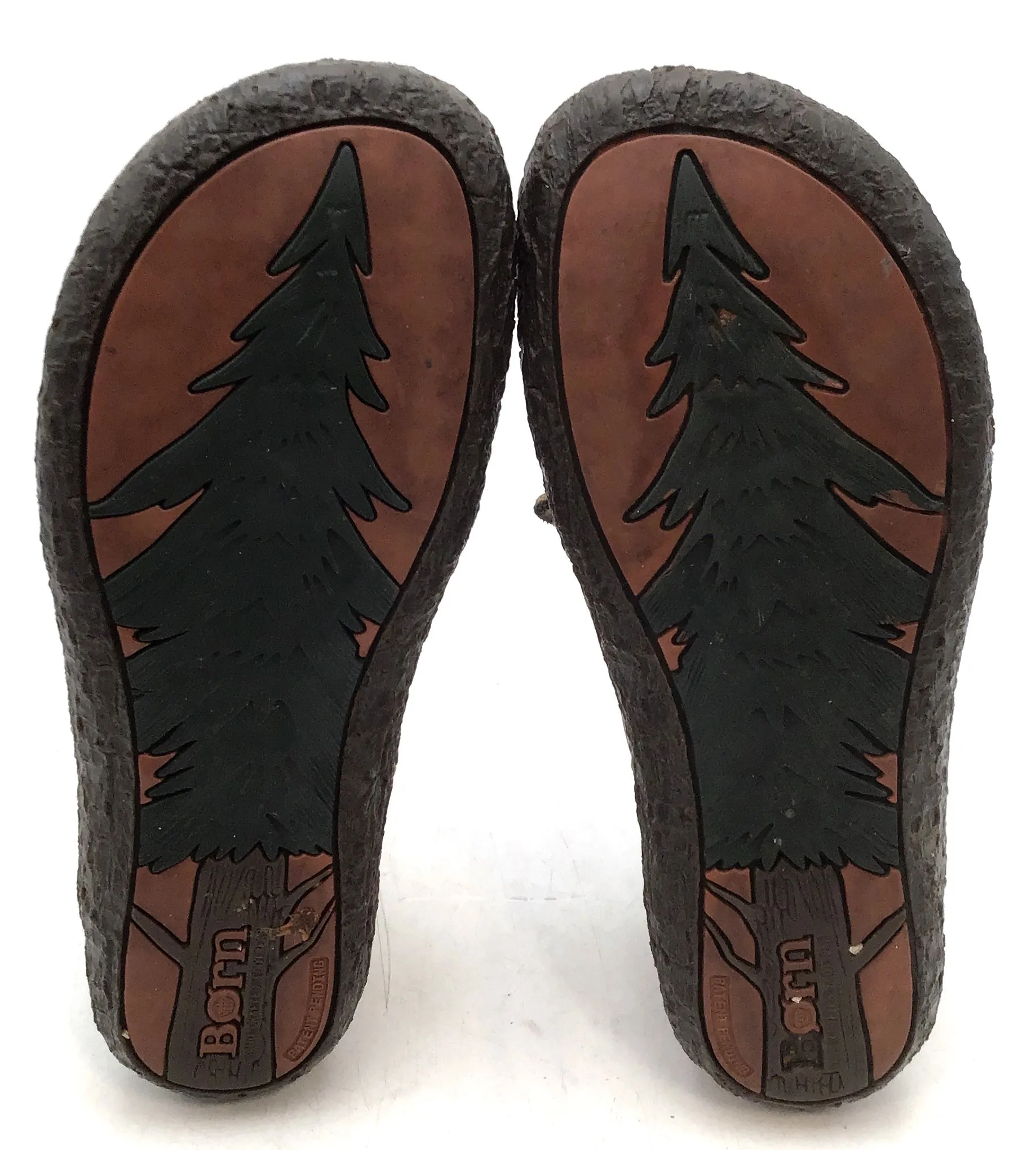Born Women's Brown Leather Casual Shoes - Size 8