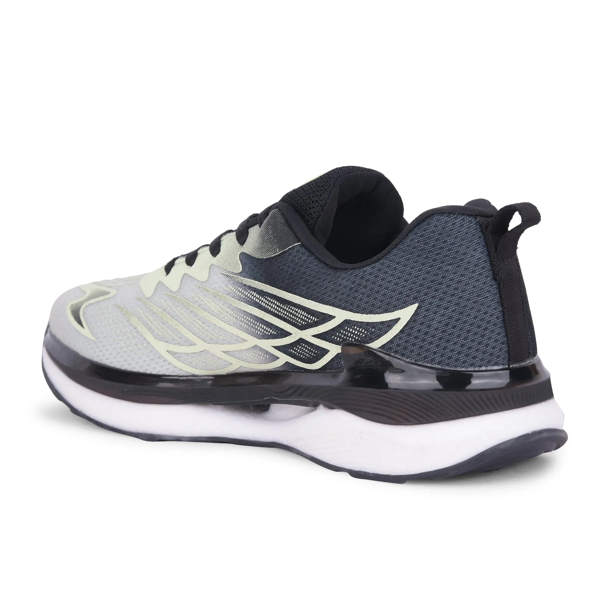 Cobb Tea Green Black Men's Running Shoes