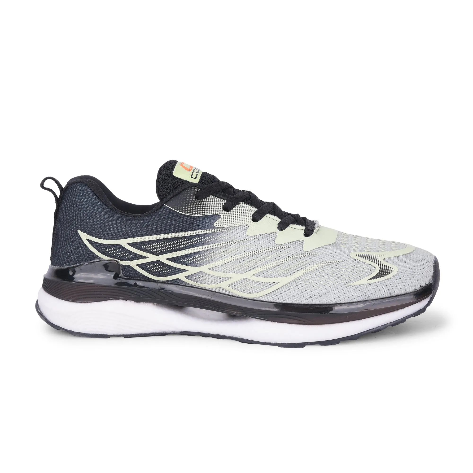 Cobb Tea Green Black Men's Running Shoes