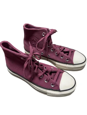 Converse - Purple Suede Sneakers