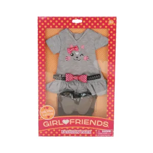 Cool Cat Outfit - Fashion Pack for 18" Doll