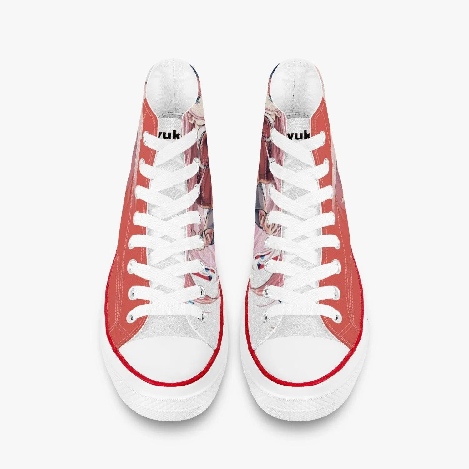 Darling in The Franxx Zero Two A-Star High White Anime Shoes