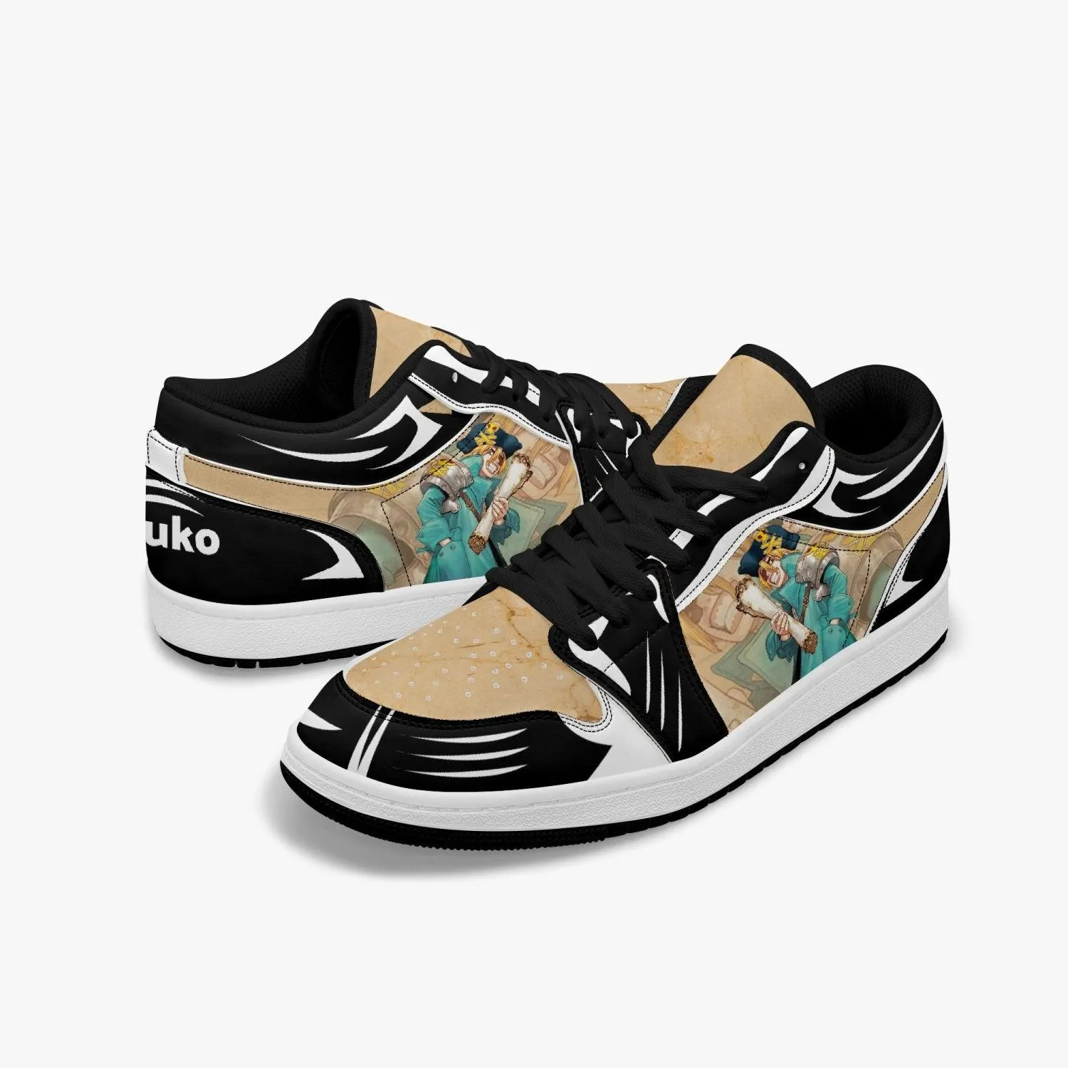 Dr Stone Ryusui Nanami JD1 Low Anime Shoes