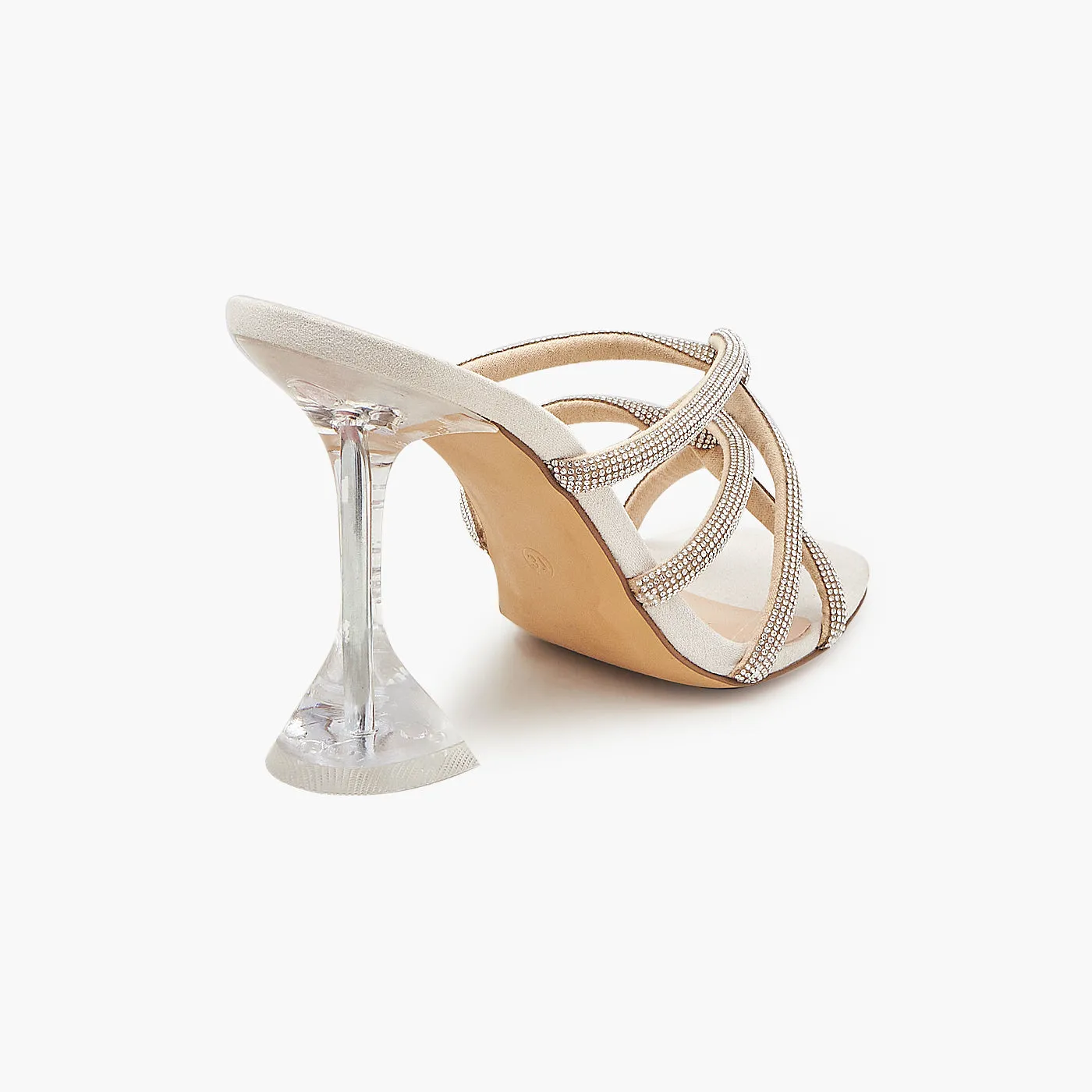 Embellished High Heels