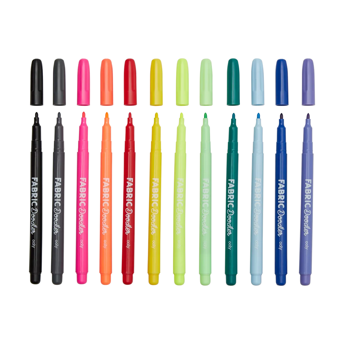 Fabric Doodlers Markers - Set of 12