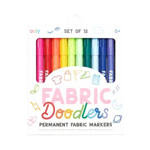 Fabric Doodlers Markers - Set of 12
