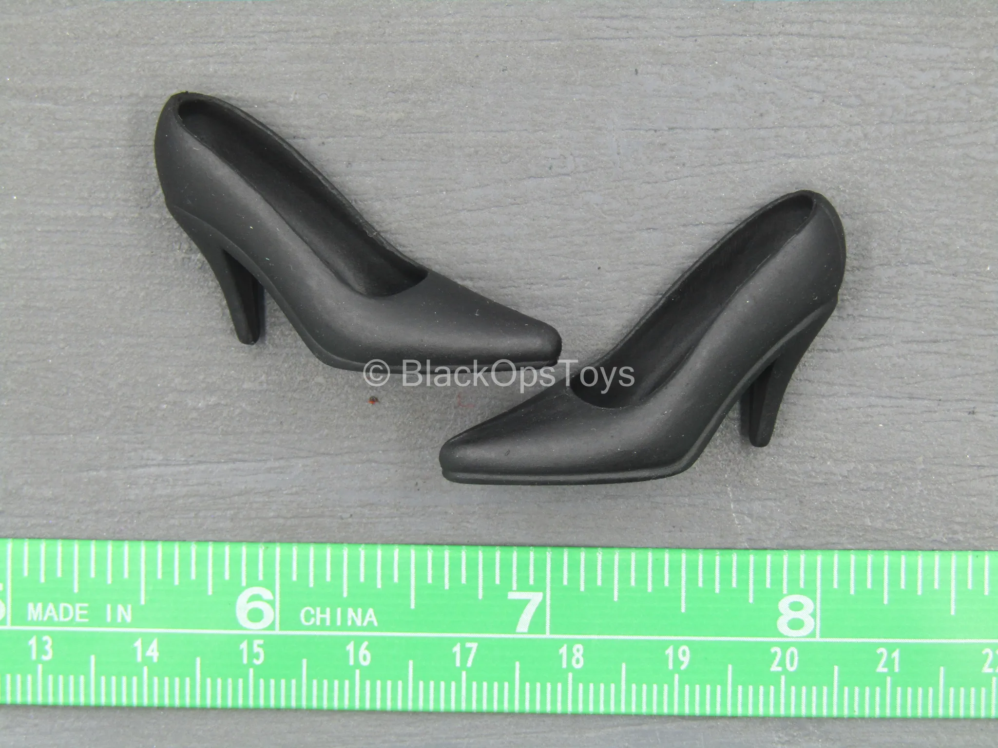 Female Business Wear - Black High Heel Shoes