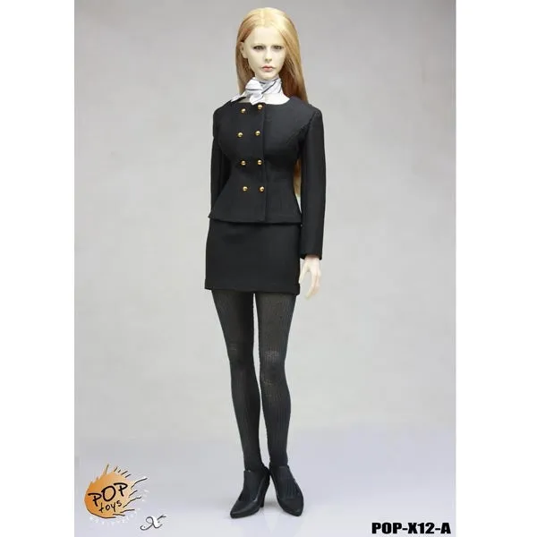 Female Business Wear - Black High Heel Shoes