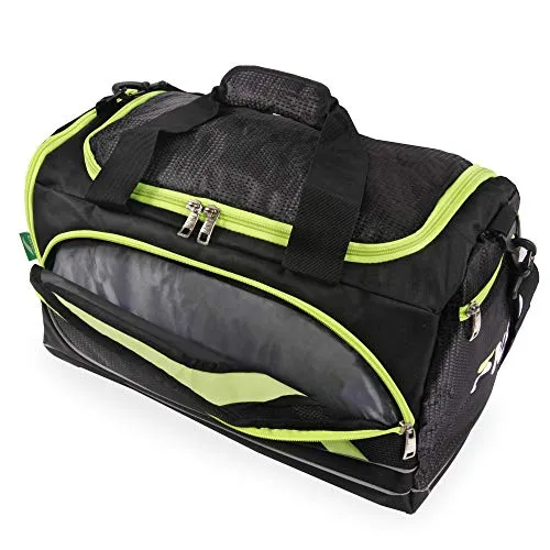 Fila Advantage 19" Sport Duffel Bag, Black/Lime