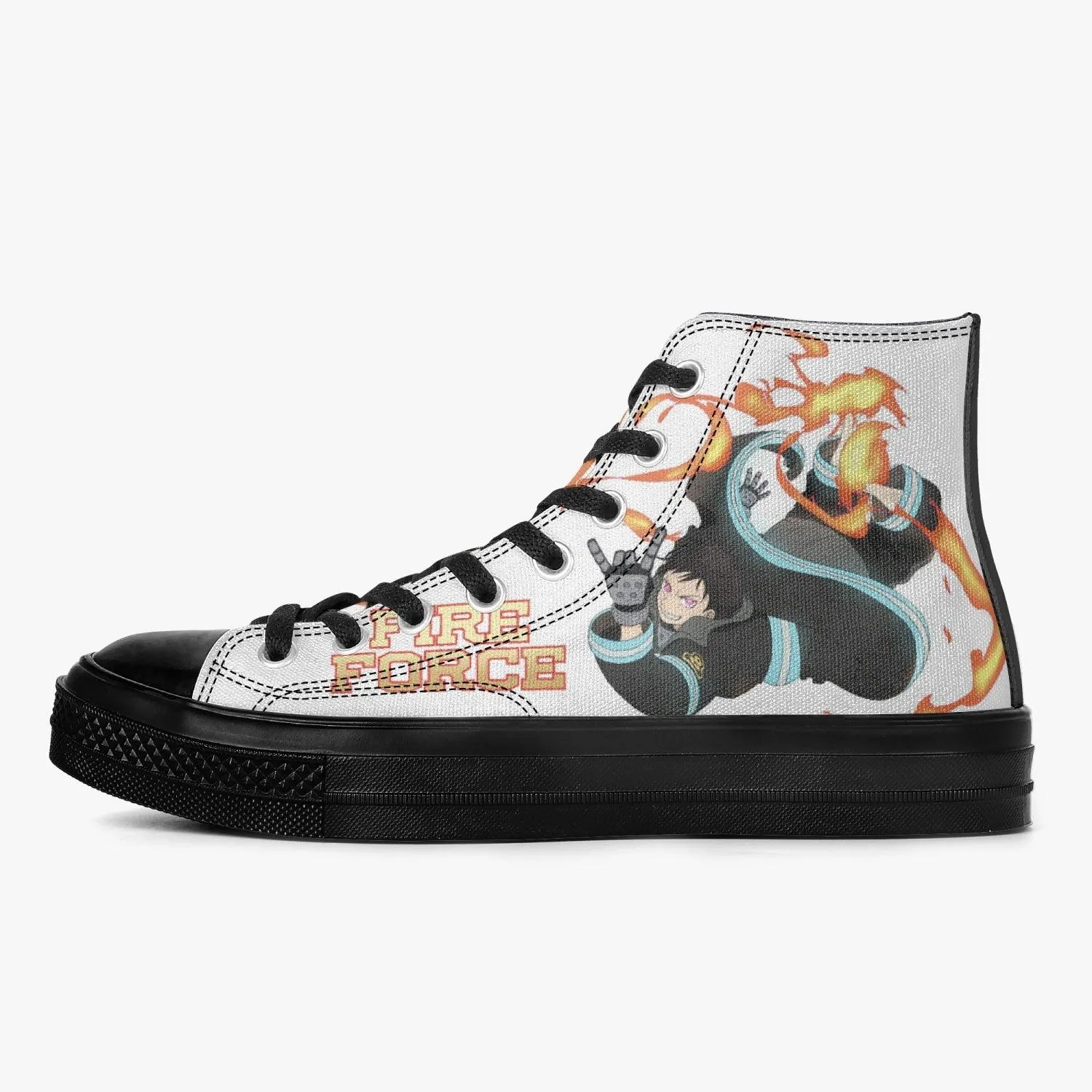 Fire Force Shinra A-Star High Anime Shoes
