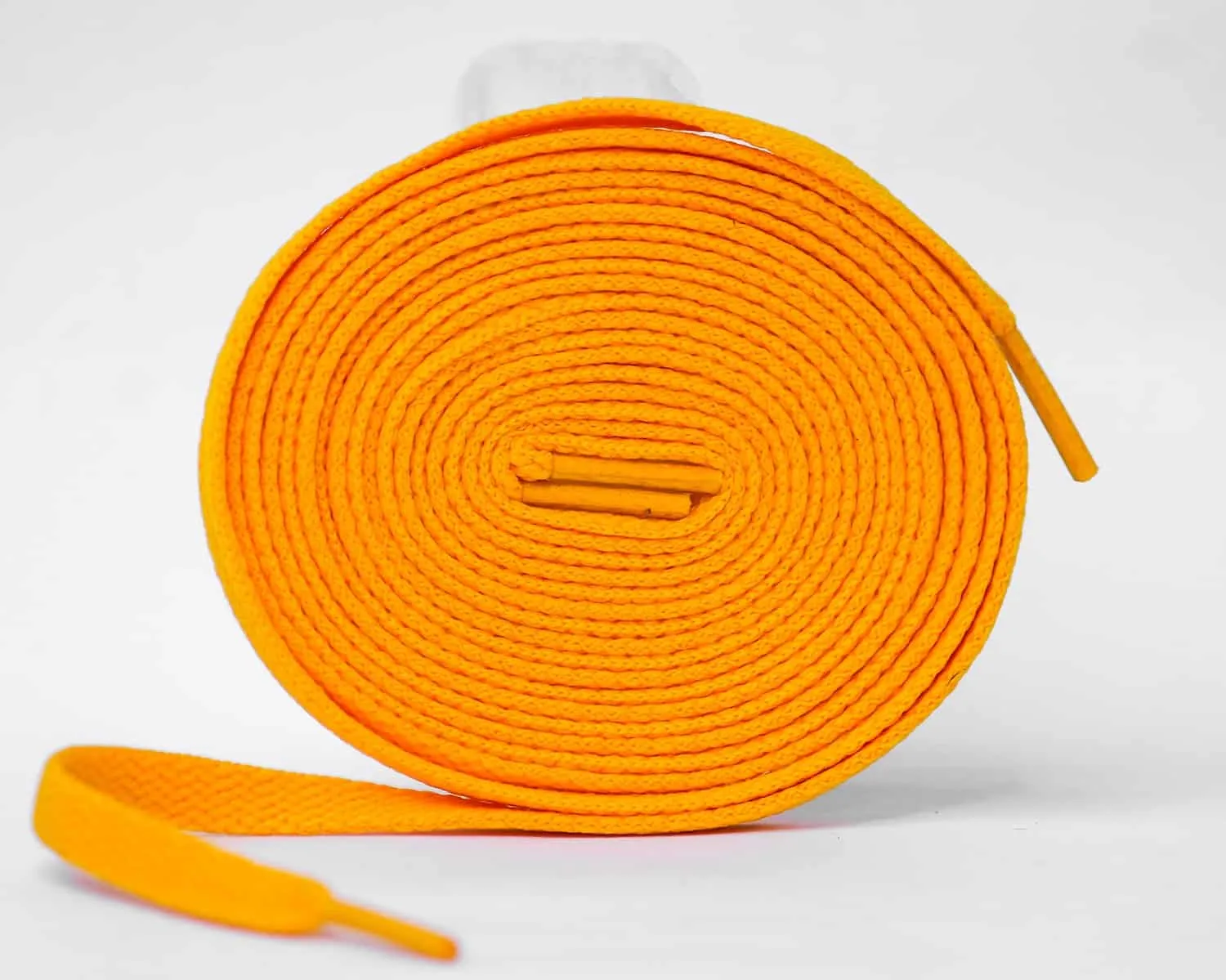 Flat Sneaker Laces- Yellow | Jordan laces | AJ1 Laces | Kicks Machine