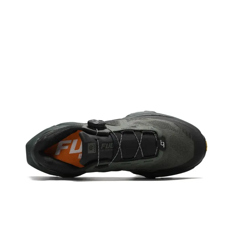 FUGA EX 3 BOA Low-cut Trail Running Shoes Men's Green/Black