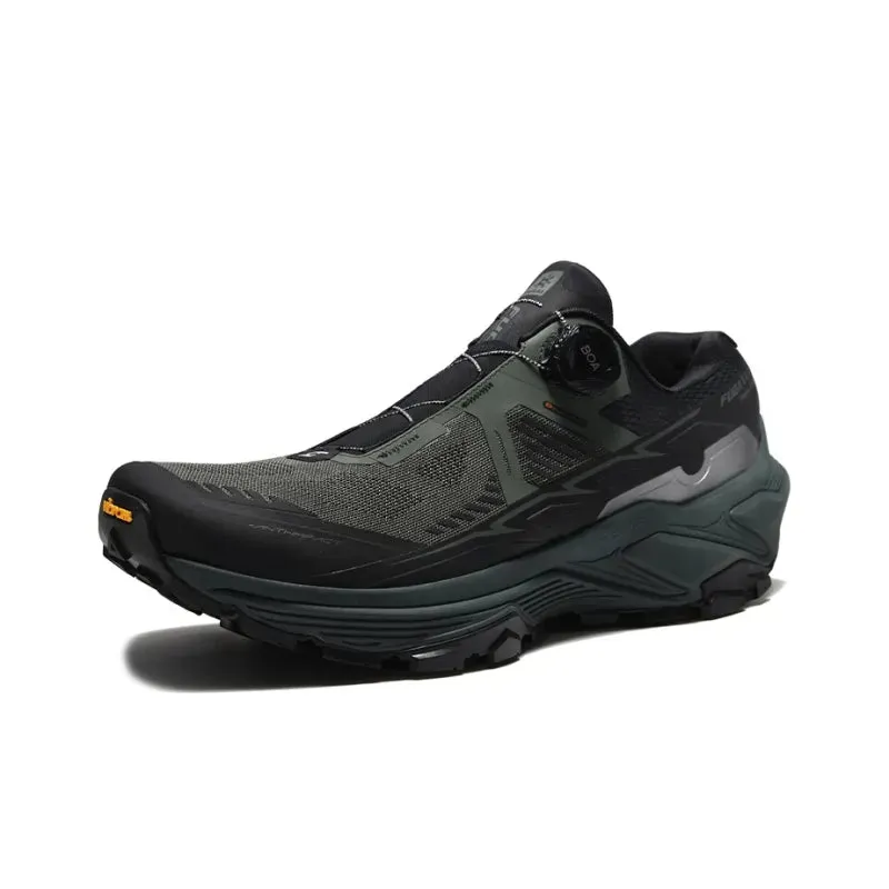 FUGA EX 3 BOA Low-cut Trail Running Shoes Men's Green/Black