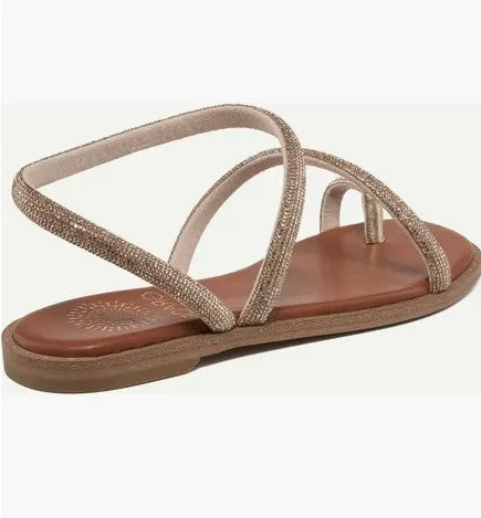 Grace Majorca Sandal - Champagne