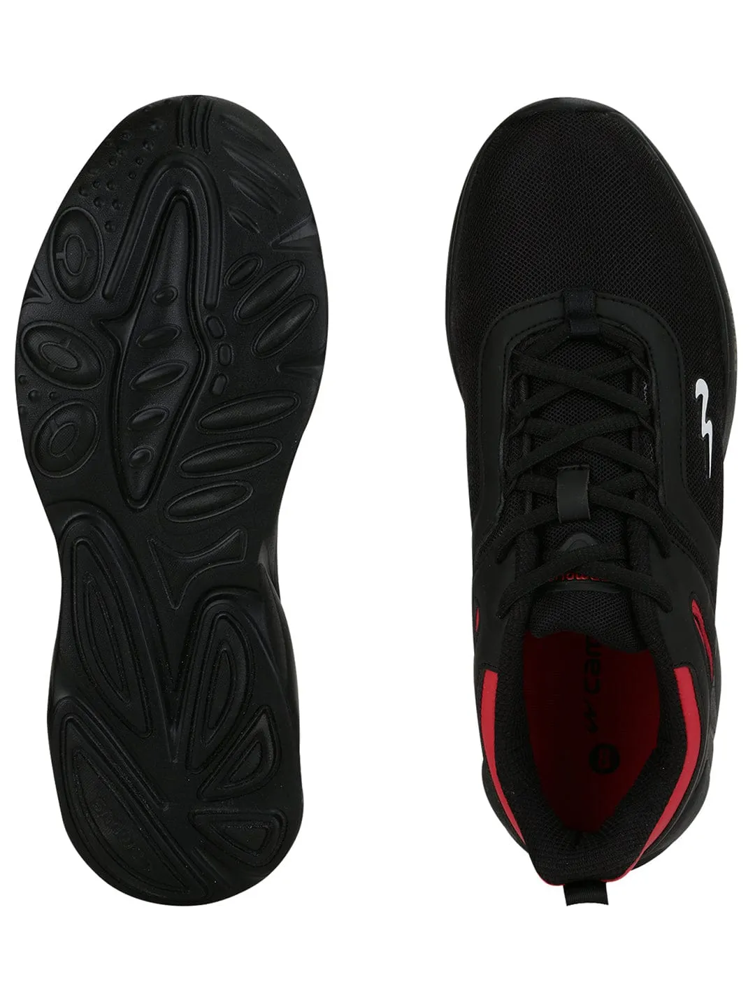 HARROW Black Men's Running Shoes