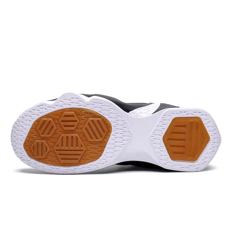 High-top men's shoes versatile sports lightweight soft-soled student basketball boots