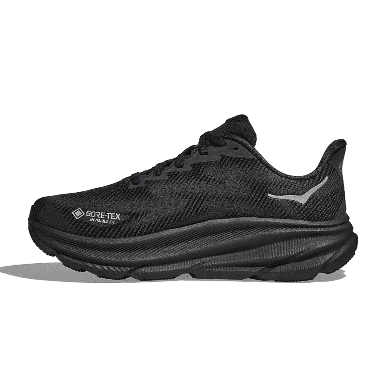 Hoka Clifton 9 GTX Mens | Black / Black