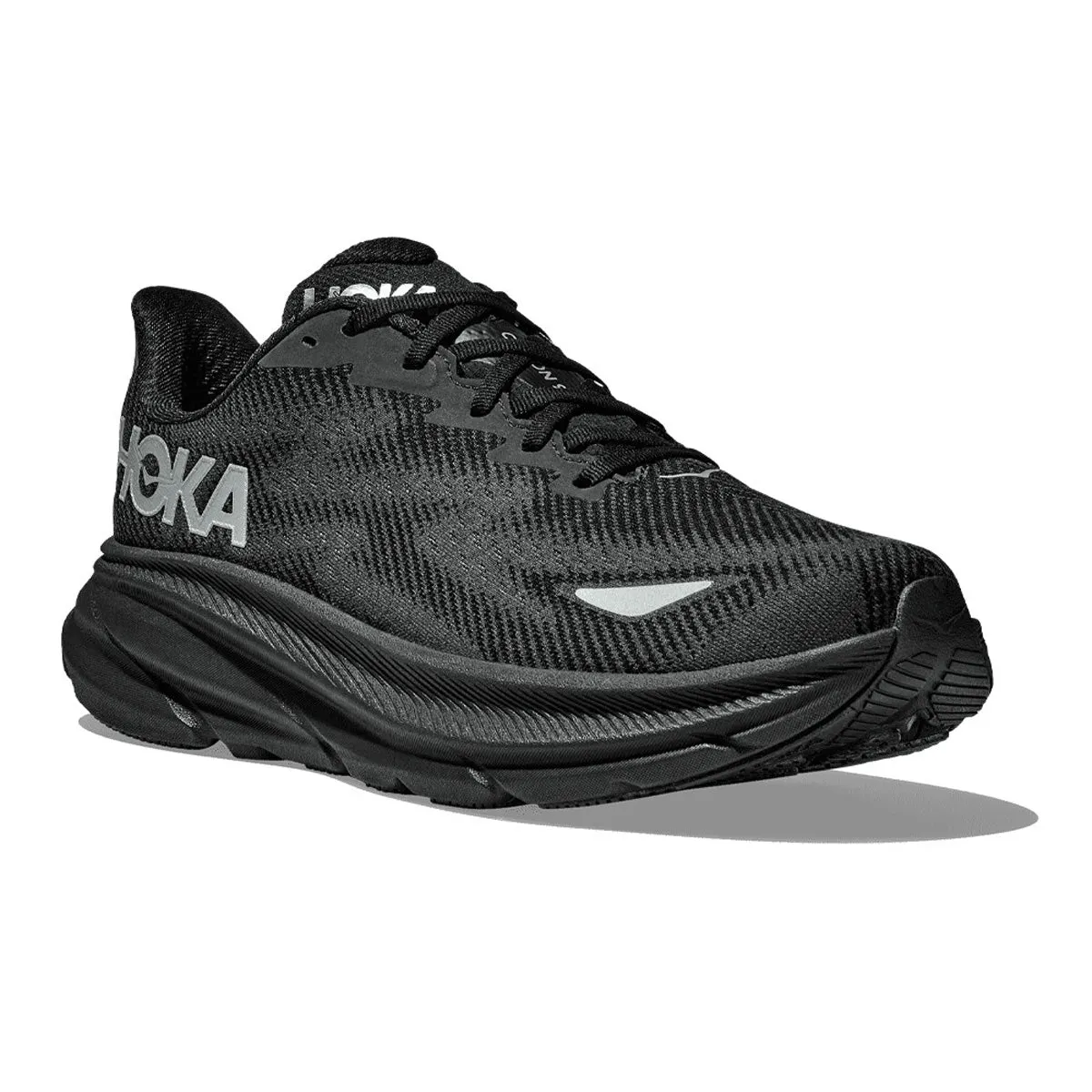 Hoka Clifton 9 GTX Mens | Black / Black