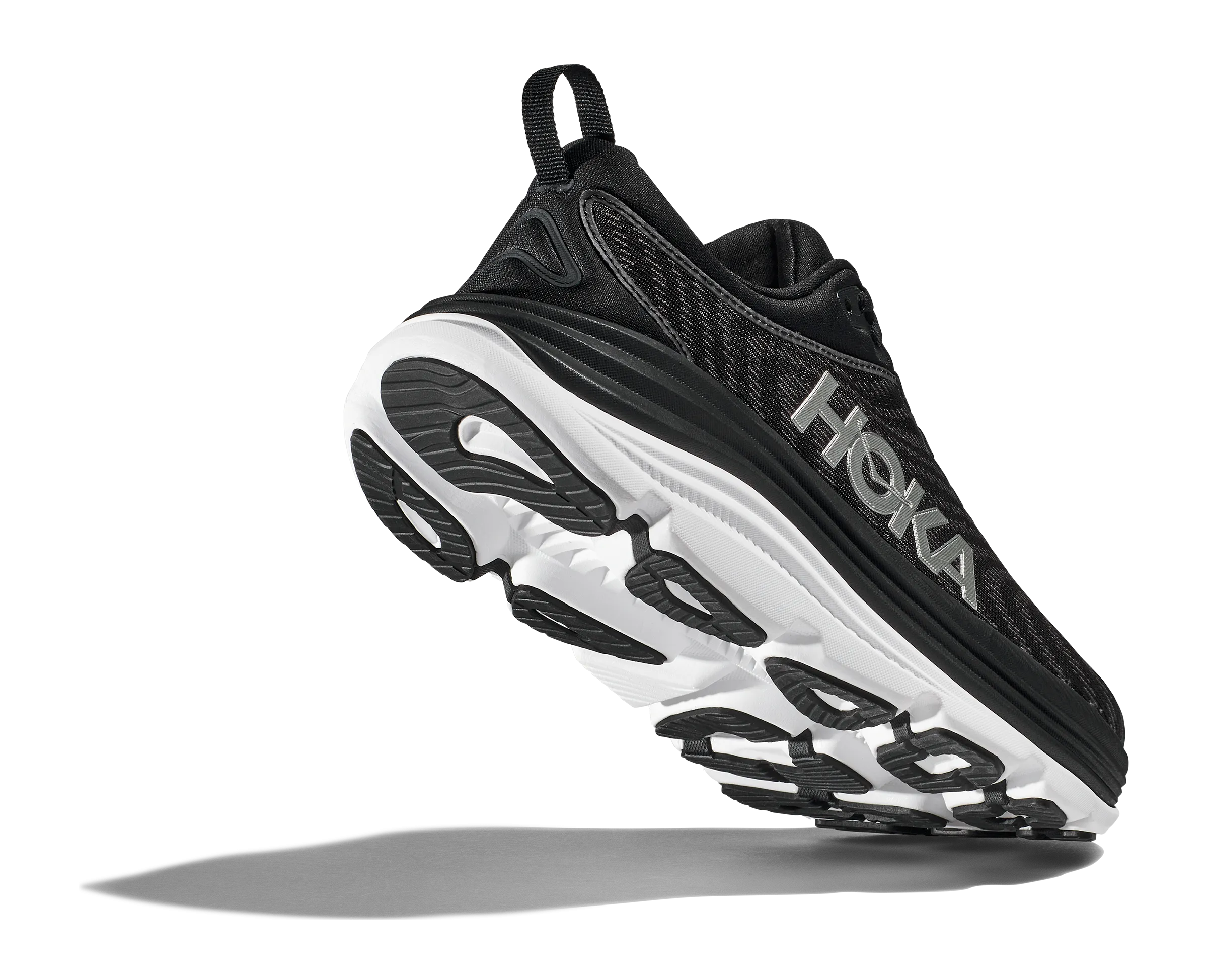 Hoka Mens Trainer Gaviota 5 Black/White