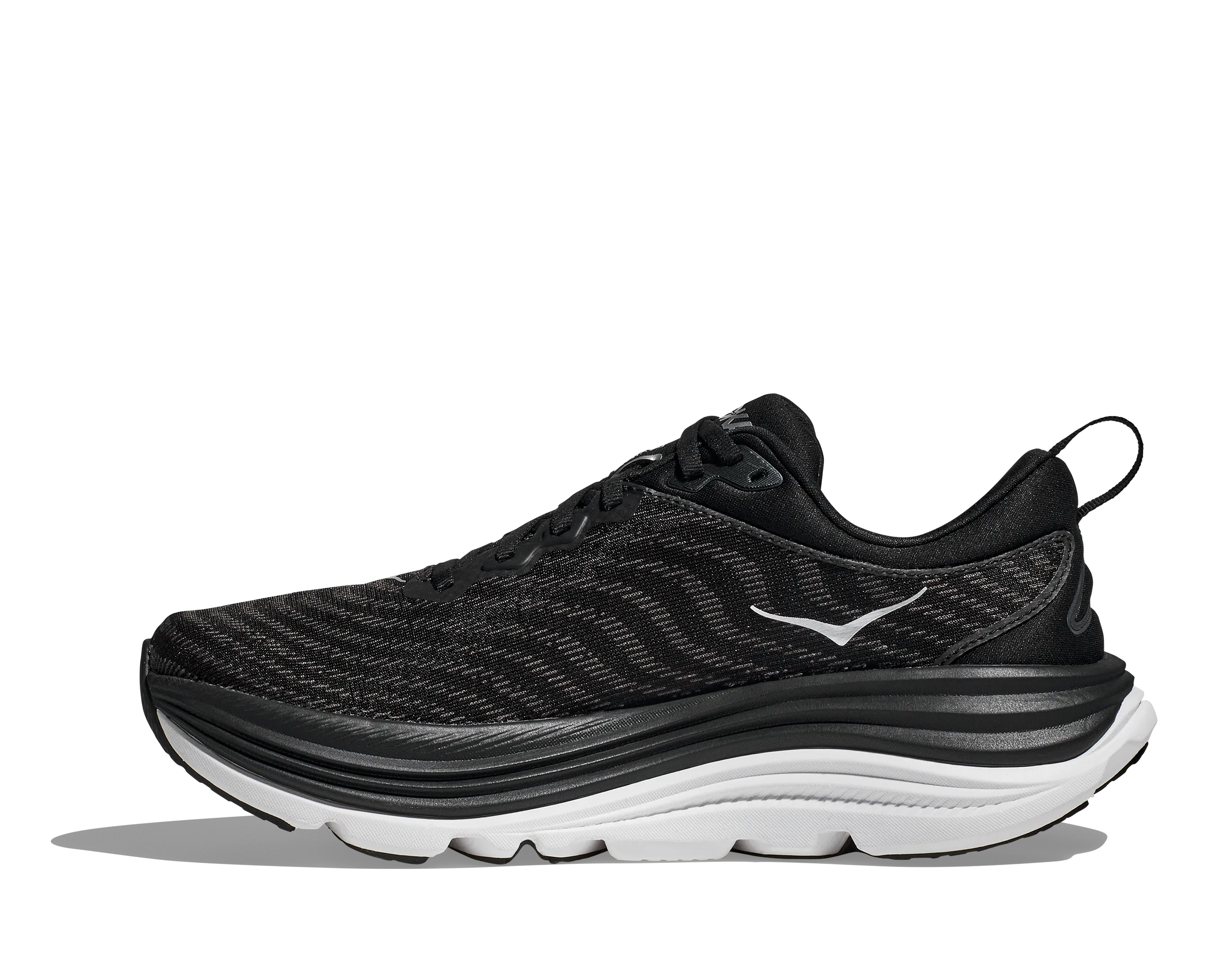 Hoka Mens Trainer Gaviota 5 Black/White