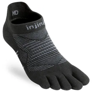 Injinji RUN Lightweight No-Show Noir
