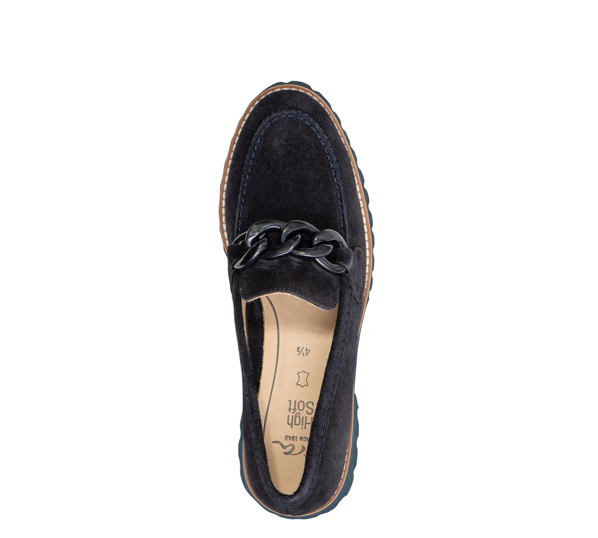 Kiana Women's Chunky Sole Chain Loafer