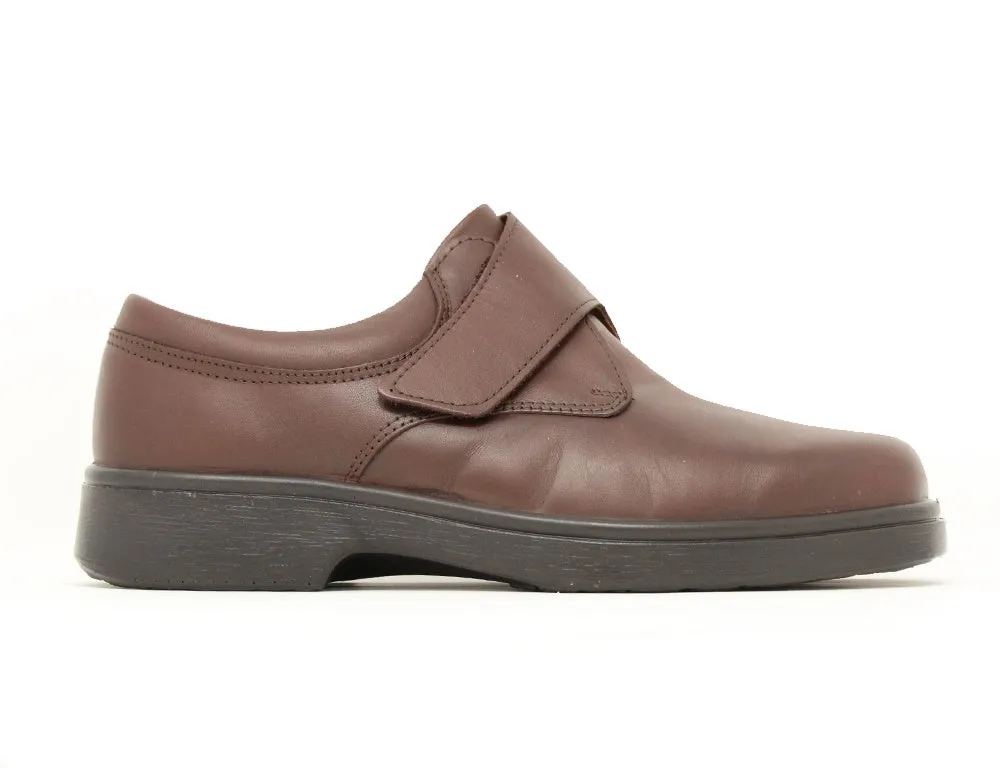 Mens Adjustable Reece Brown Shoes