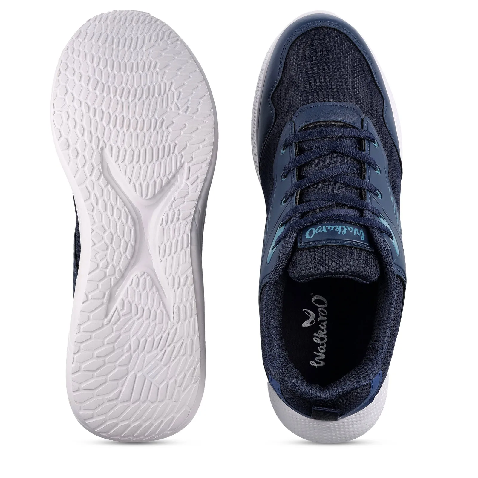 Men's Lace-up Sports Shoe - WS3055 Navy Blue
