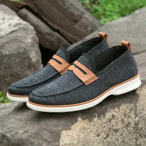 Men's Lightweight Breathable Slip On Penny Loafer Shoes